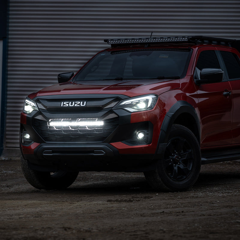 Bushranger Night Hawk Behind Grille Light Kit – Isuzu D-MAX (2024+) 4×4