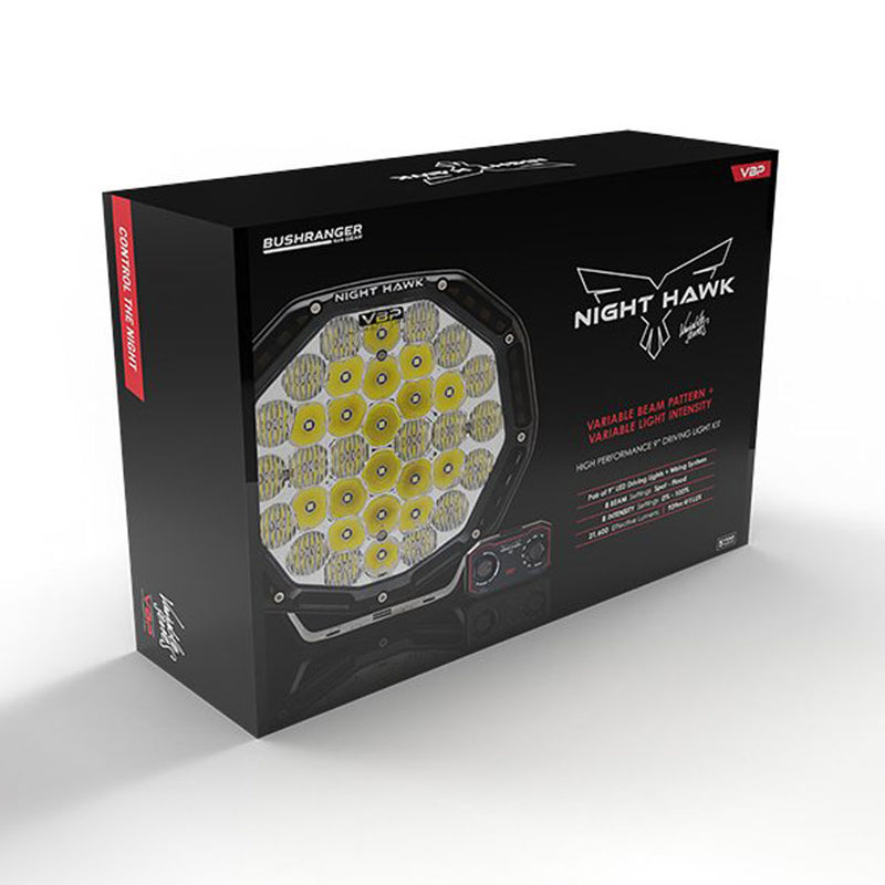 Night Hawk VBP 9″ Driving Light Kit