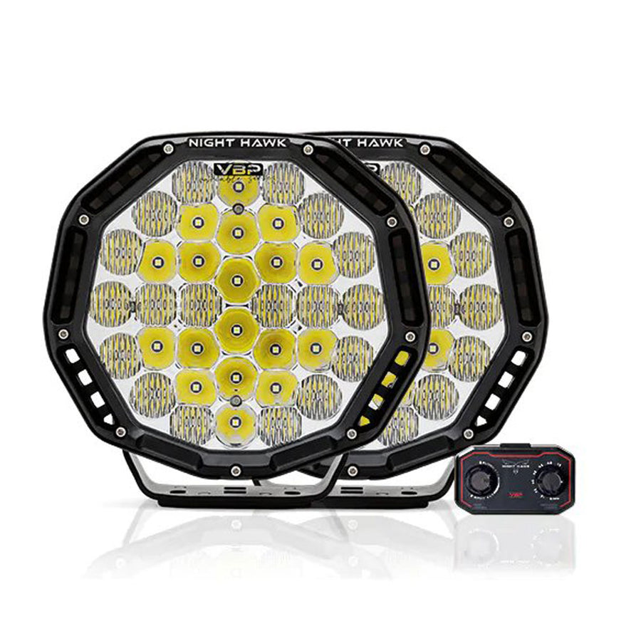 Night Hawk VBP 9″ Driving Light Kit