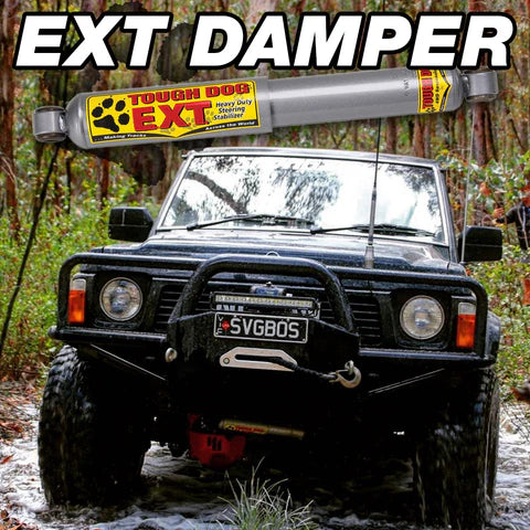 Tough Dog Heavy Duty Steering Damper Patrol GQ Ute (Leaf)