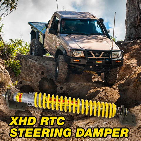 Tough Dog XHD Return to Centre Steering Damper Nissan Patrol Coil Cab (Ute)
