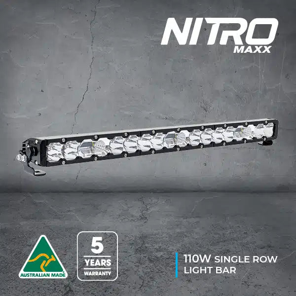 Nitro Maxx 110W 27″ Single Row Light Bar