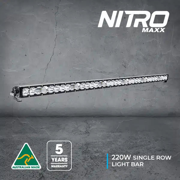 Nitro Maxx 220W 52″ Single Row Light Bar
