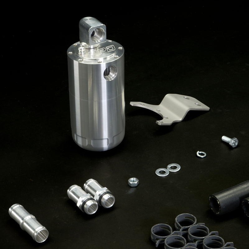 HPD Mitsubishi MV Triton 2.4L Bi-Turbo Diesel Catch Can Kit