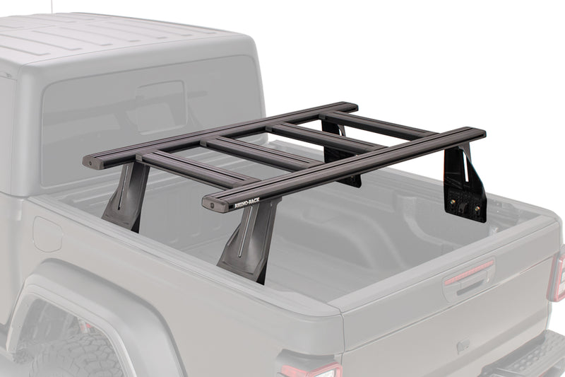 Rhino-Rack Reconn-Deck 2 Bar Ute Tub System with 4 NS Bars for / Suitable for Toyota Hilux SR5 Gen 8 4×4