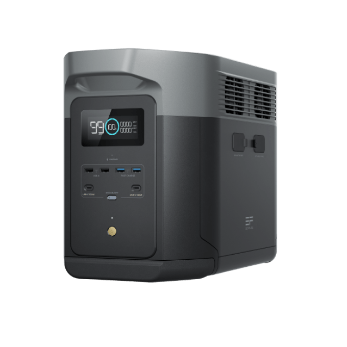 EcoFlow DELTA 2 Max Portable Power Station – 2048Wh to 6144Wh Expandable Battery