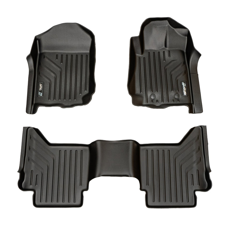 Maxliner MaxPro Floor Mats suitable for 2016–2021 Ford Ranger PX 4×4