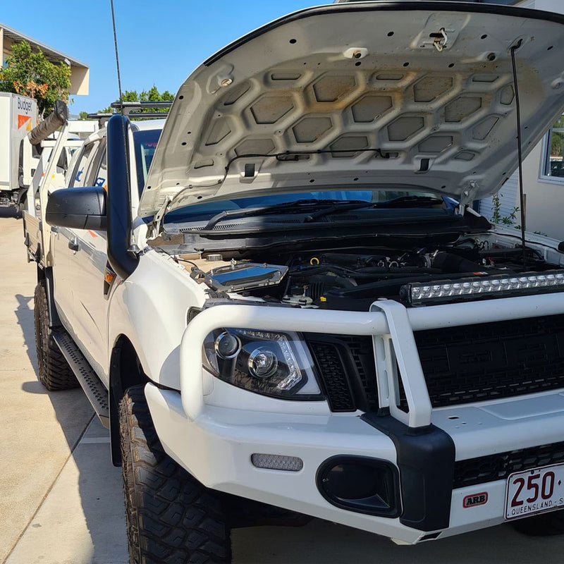 Ford Ranger PX 4" Stainless Steel Snorkel Kit (SHORT)