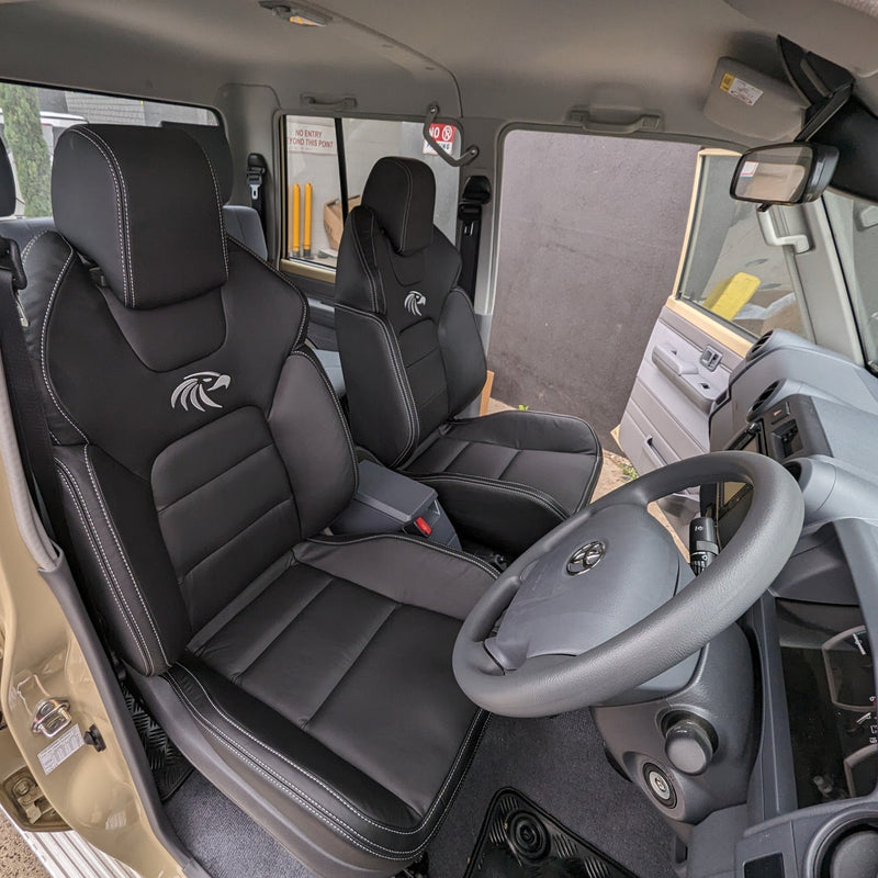 Huracan Fabrication Premium Touring Seats (Pair) – Ultimate 4WD Comfort Upgrade