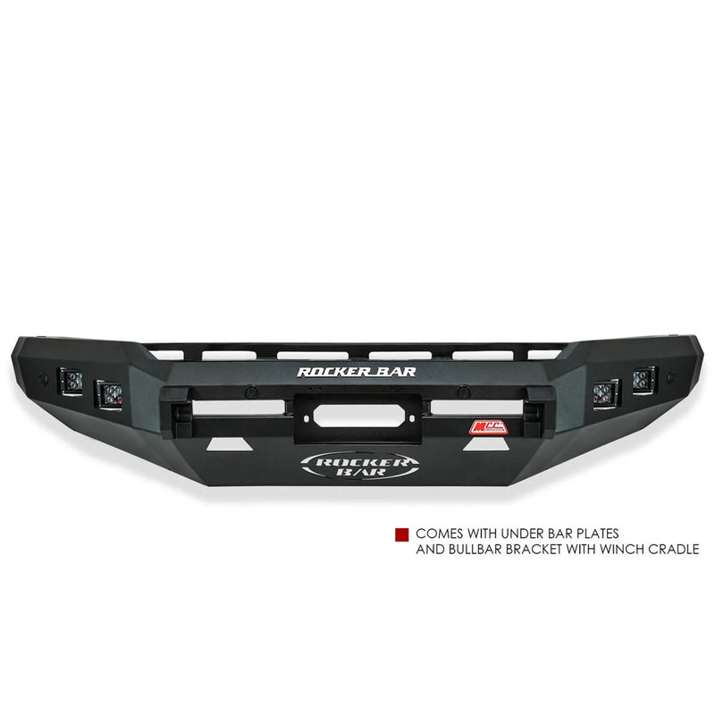 Land Cruiser 80 series 1990-1998 078-01SQ Rocker Bull Bar No Loop Package – SKU MCC-01006-7801SQ