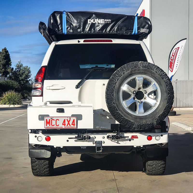 Prado 150 facelift 2017-Current 022-02 Rear Wheel Carrier Dual Wheels Carrier Package – SKU MCC-01020-202PK1