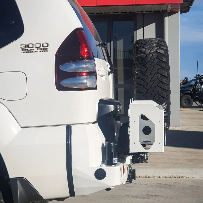Prado 150 facelift 2017-Current 022-02 Rear Wheel Carrier Dual Wheels Carrier Package – SKU MCC-01020-202PK1