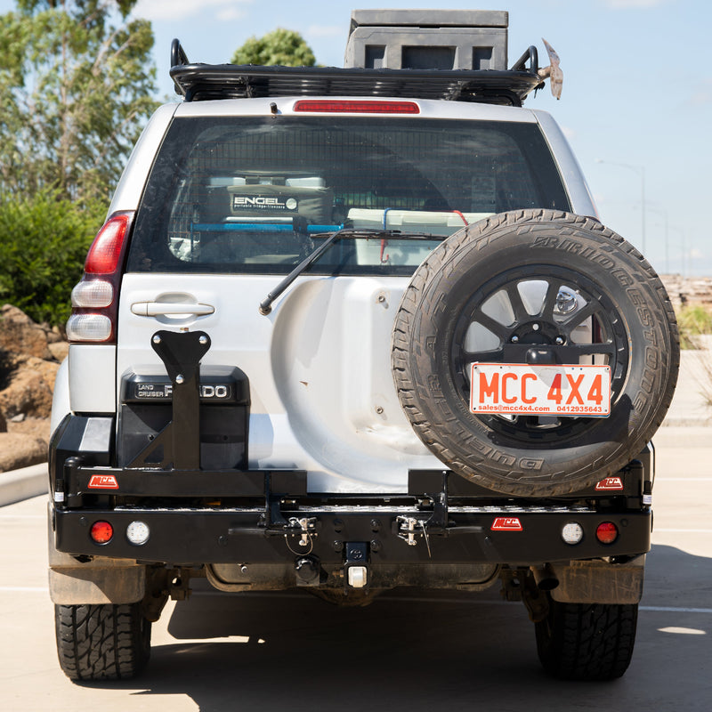 Prado 120 2002-2009 022-02 Rear Wheel Carrier Dual Wheels Carrier Package - SKU MCC-01010-202PK1