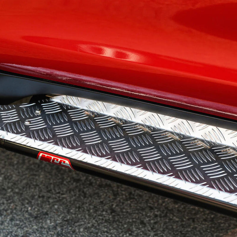 Prado 150 prefacelift 2009-2017 030-09S 309BS Side Step Package (Chrome Step Plate) (Does not suit Vehicle with KDSS)