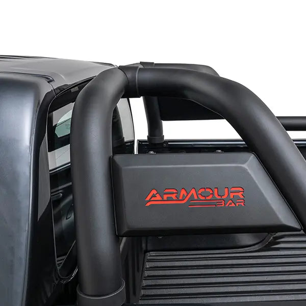 HSP Armour Bar (Black) suits Mitsubishi Triton MQ+MR Dual Cab 2015+ – Q-AB1