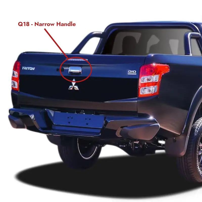 HSP Tail Lock suits Mitsubishi Triton MQ+MR 2015+ (Narrow Handle) – Q18