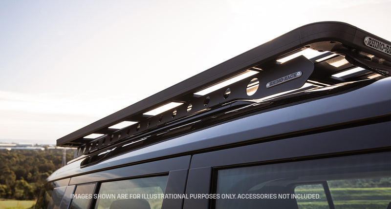 Rhino-Rack Pioneer 5 Platform (1928mm x 1236mm) with Backbone for Land Rover Defender 110