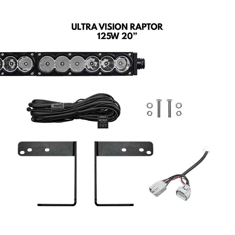 TrailBait Nissan Navara Behind-Grille Light Bar