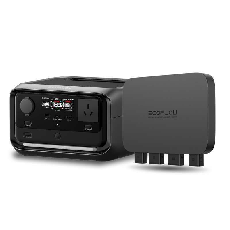 EcoFlow 500W Alternator Charger | Fast Vehicle Charging On the Go