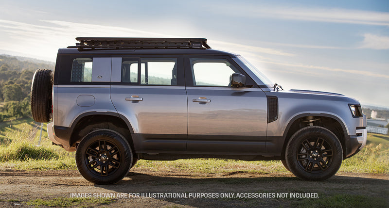 Rhino-Rack Pioneer 5 Platform (1928mm x 1236mm) with Backbone for Land Rover Defender 110