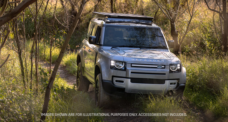 Rhino-Rack Pioneer 5 Platform (1928mm x 1236mm) with Backbone for Land Rover Defender 110