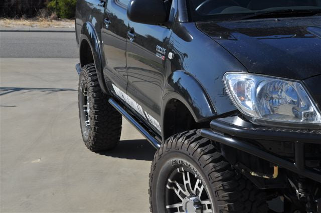 XROX Rock Sliders (Pair) (50mm Body Lift) Suitable For Toyota Hilux 2005-2015