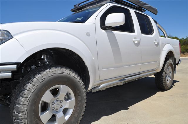 XROX Rock Slider Steps (Pair) Suitable For Nissan Navara D40 (RSNAV2-50-STEP)