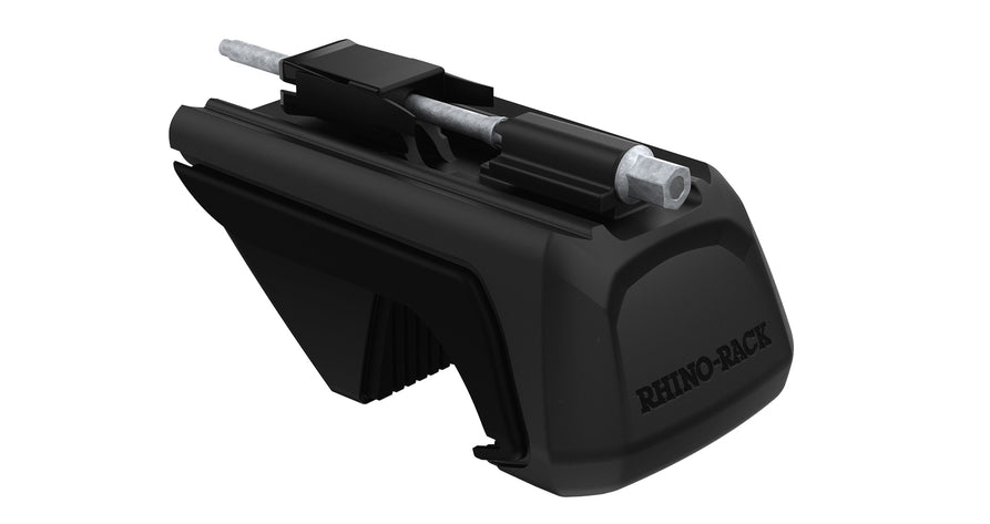 Rhino-Rack Sportz RX Black 2 Bar Roof Rack for / Suitable for Toyota LandCruiser, Nissan Patrol, Lexus LX470 and Select 4×4 Vehicles