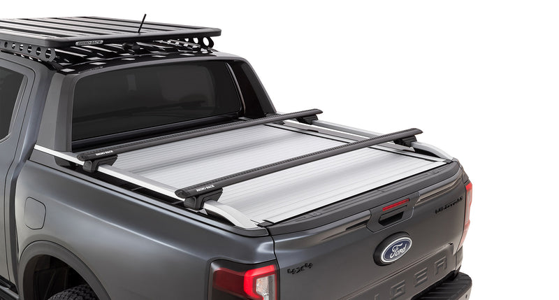 Rhino-Rack Vortex RX Black 2 Bar Roof Rack – Ford Ranger Wildtrak Gen 2 (P703) 4×4