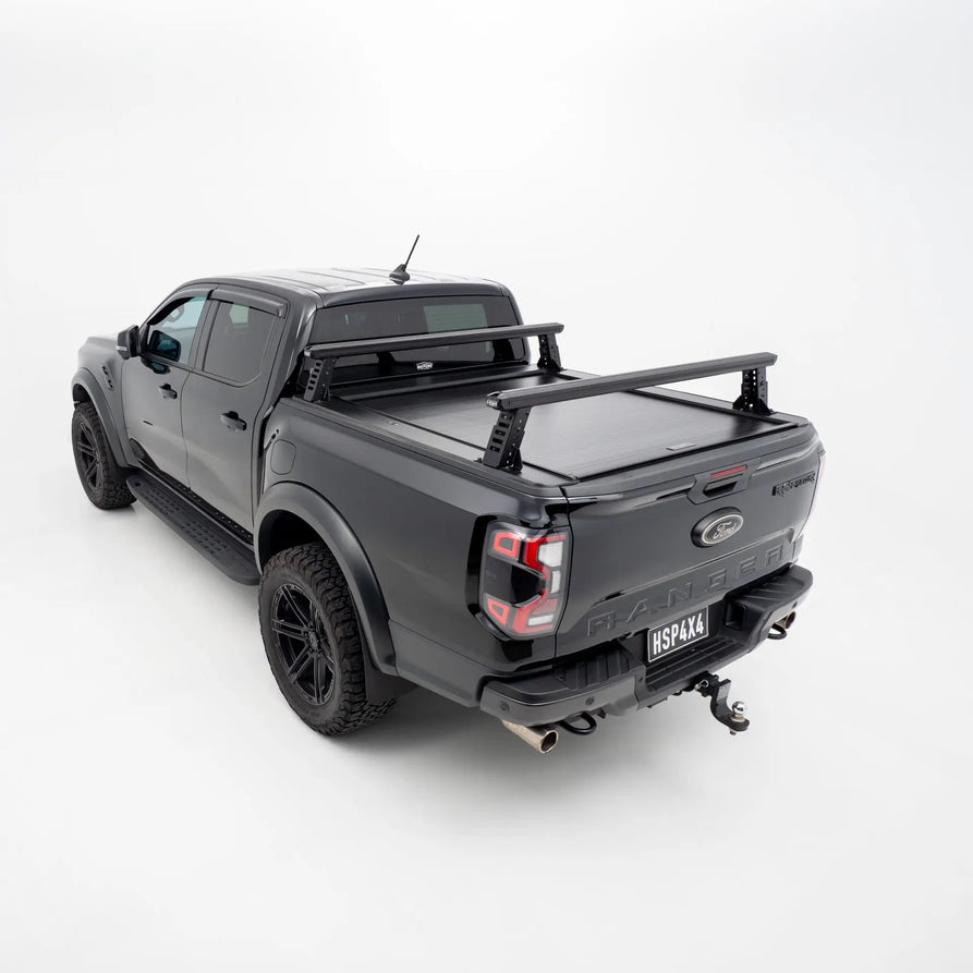 HSP Load Rack JNR Tub Rack 1210-LJ1 – Next Gen Ranger / Raptor 2022-on Dual Cab Tub with Roll R Cover (Full Set: Front & Rear Legs)