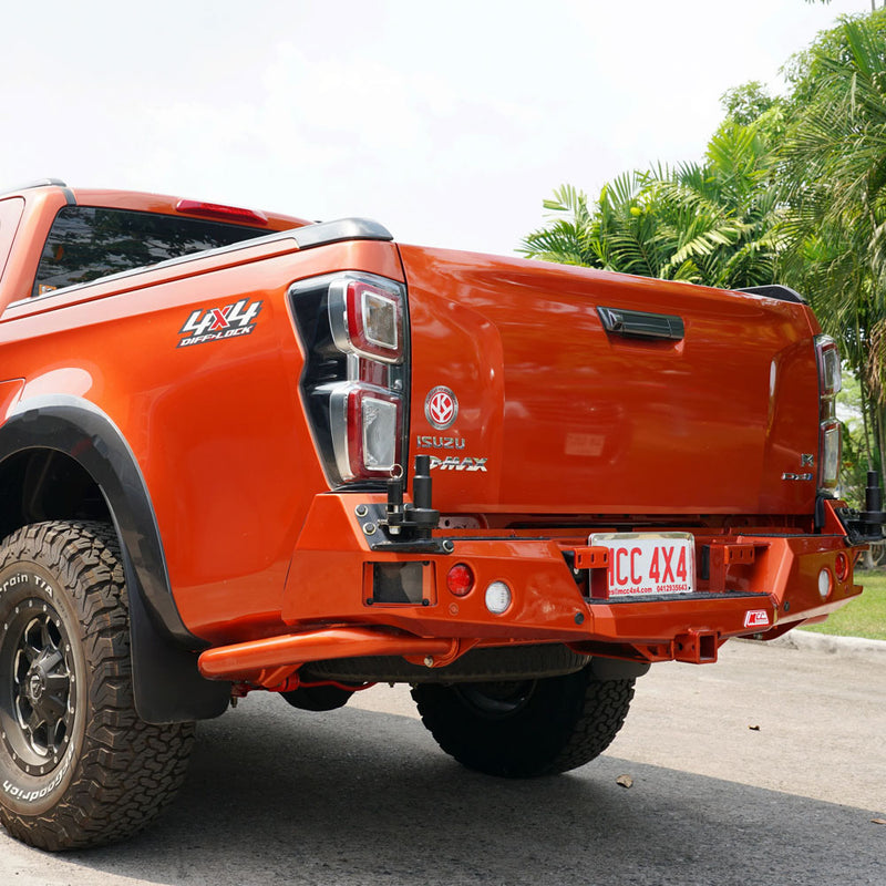 Dmax RG/BT50 TF 2020-Present 022-02 Rear Wheel Carrier Bar Only with Side Protection Package – SKU MCC-08007-202PRO