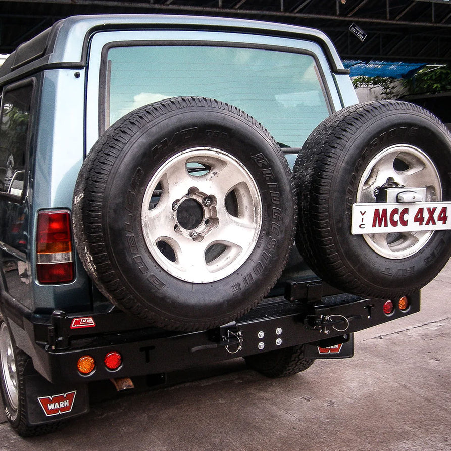 Discovery 1 1989-1998 022-02 Rear Wheel Carrier Dual Wheels Carrier Package – SKU MCC-09001-202PK1