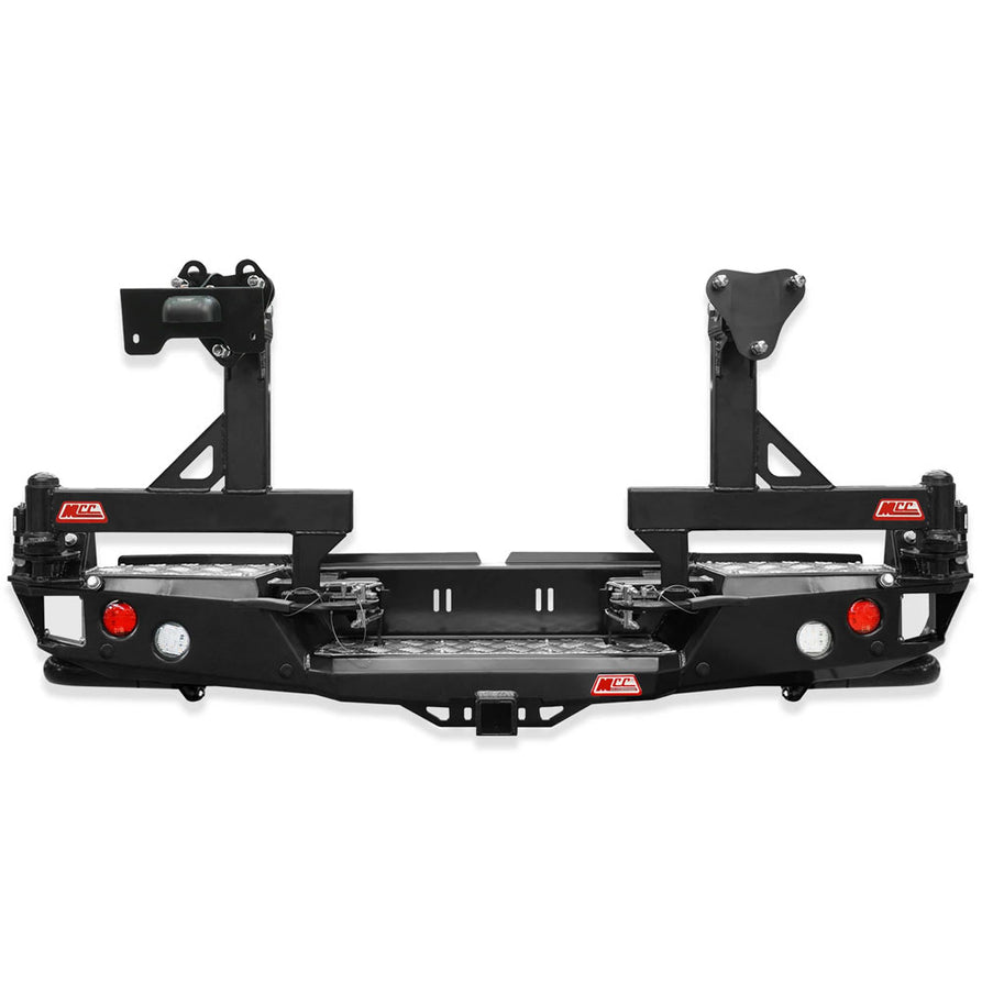 BT50 TF 2021-On 022-02 Rear Wheel Carrier Dual Wheels Carrier Package with Side Protection – SKU MCC-06004-202PK1
