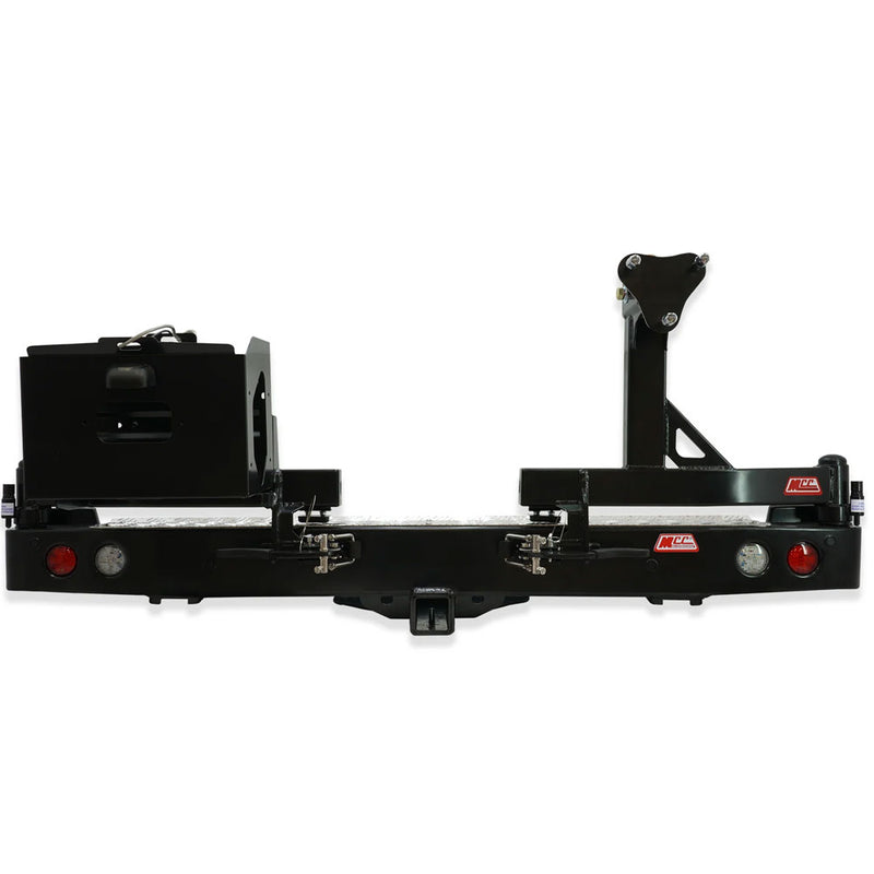 Discovery 2 1999-2004 022-02 Rear Wheel Carrier Single Jerry Can Holder Package – SKU MCC-09002-202PK2