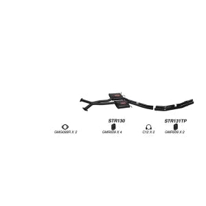 Redback Dual 2.5" Catback Exhaust Suitable For Holden Commodore VX VT VY VZ V8 LS1 L76 Sedan (01/1997 - 01/2006)