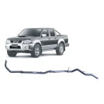 Redback Extreme Duty Exhaust Suitable For Nissan Navara D22 2.5L (01/2008 - 10/2015)
