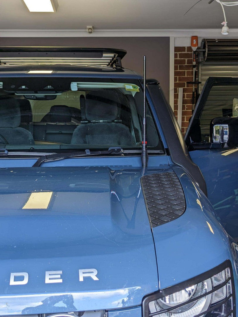 GMF4x4 Land Rover Defender 2019+ Bonnet Aerial UHF Bracket 095-BB
