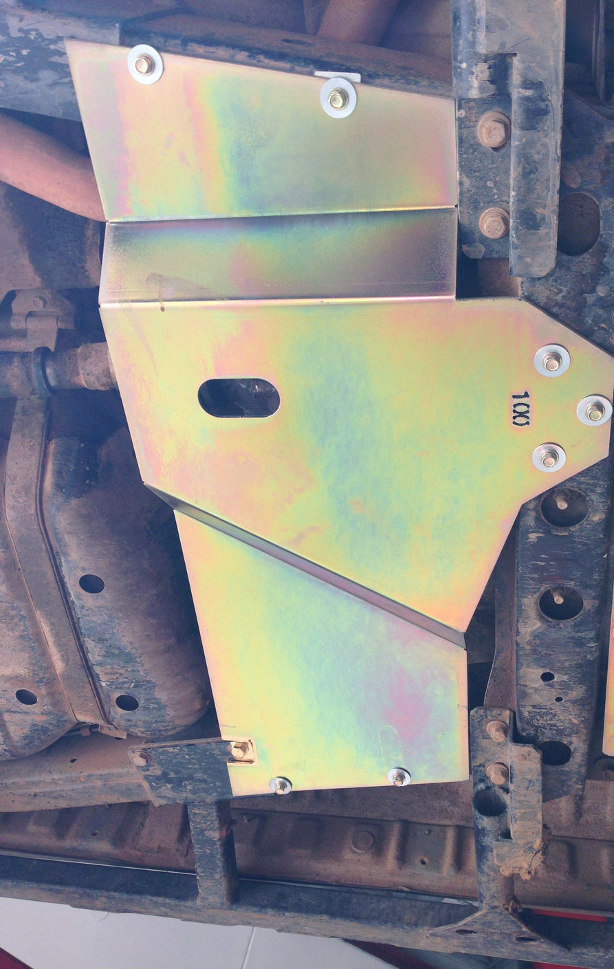 Transfer Case Guard Suitable For Toyota 100 Series Landcruiser Live
