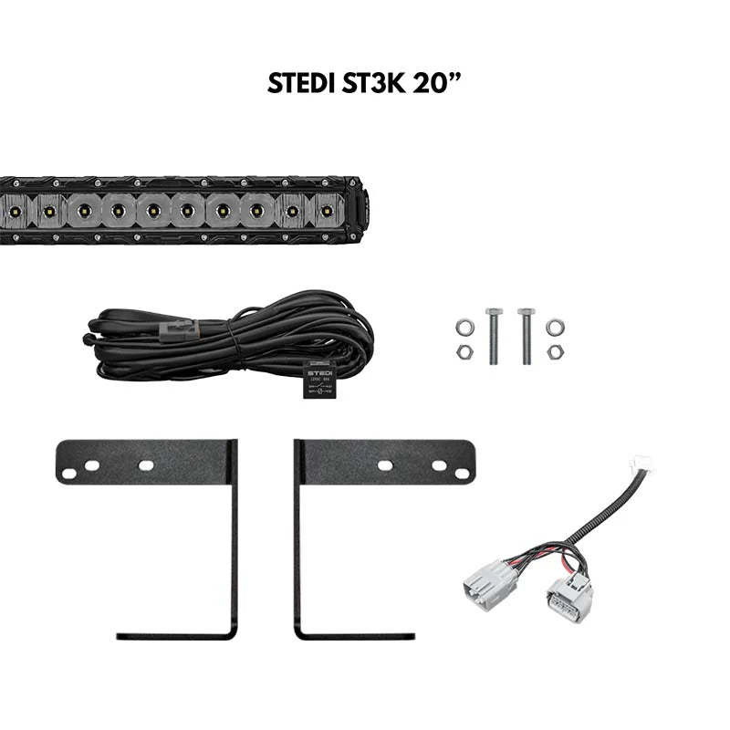 TrailBait Nissan Navara Behind-Grille Light Bar