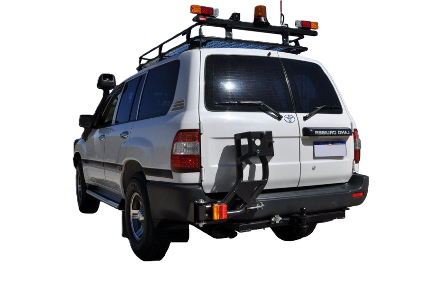Single Wheel Carrier (Left Hand Side) Suitable For Toyota Landcruiser 105 Series