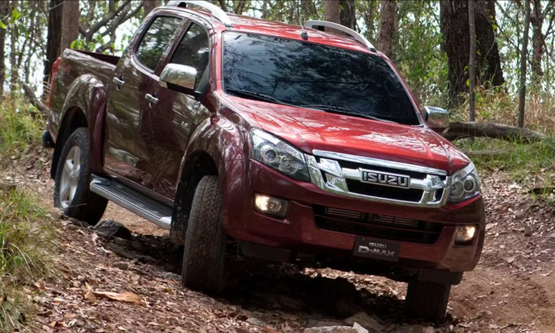 GMF4x4 Isuzu Dmax (D-Max) 2012-2020 Bonnet LED Light Brackets 238-LB