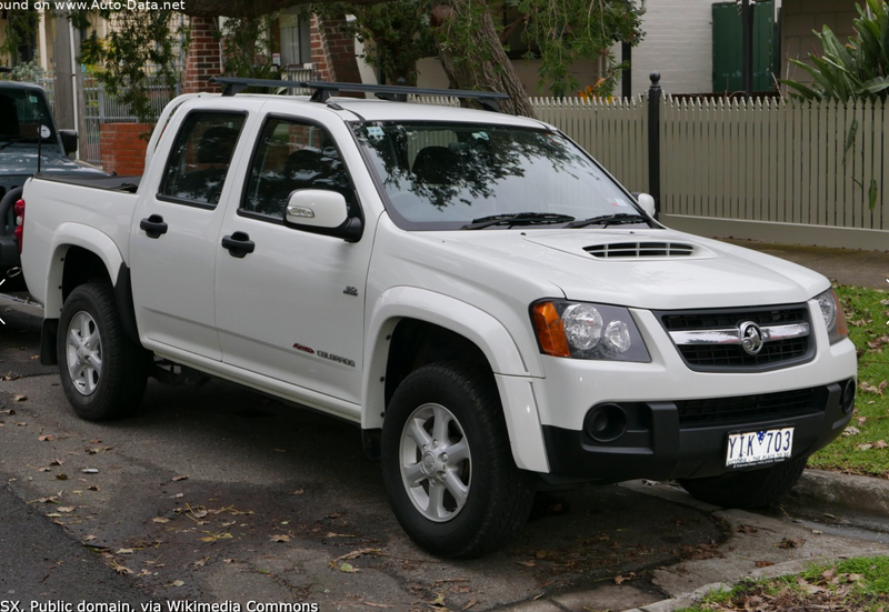 GMF4x4 Holden Colorado 2007-2011 Bonnet LED Light Bracket 235-LB