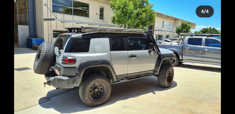 Toyota Landcruiser FJ 4" (Short Entry) Stainless Steel Snorkel Kit