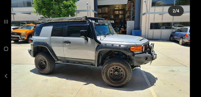Toyota Landcruiser FJ 4" (Short Entry) Stainless Steel Snorkel Kit