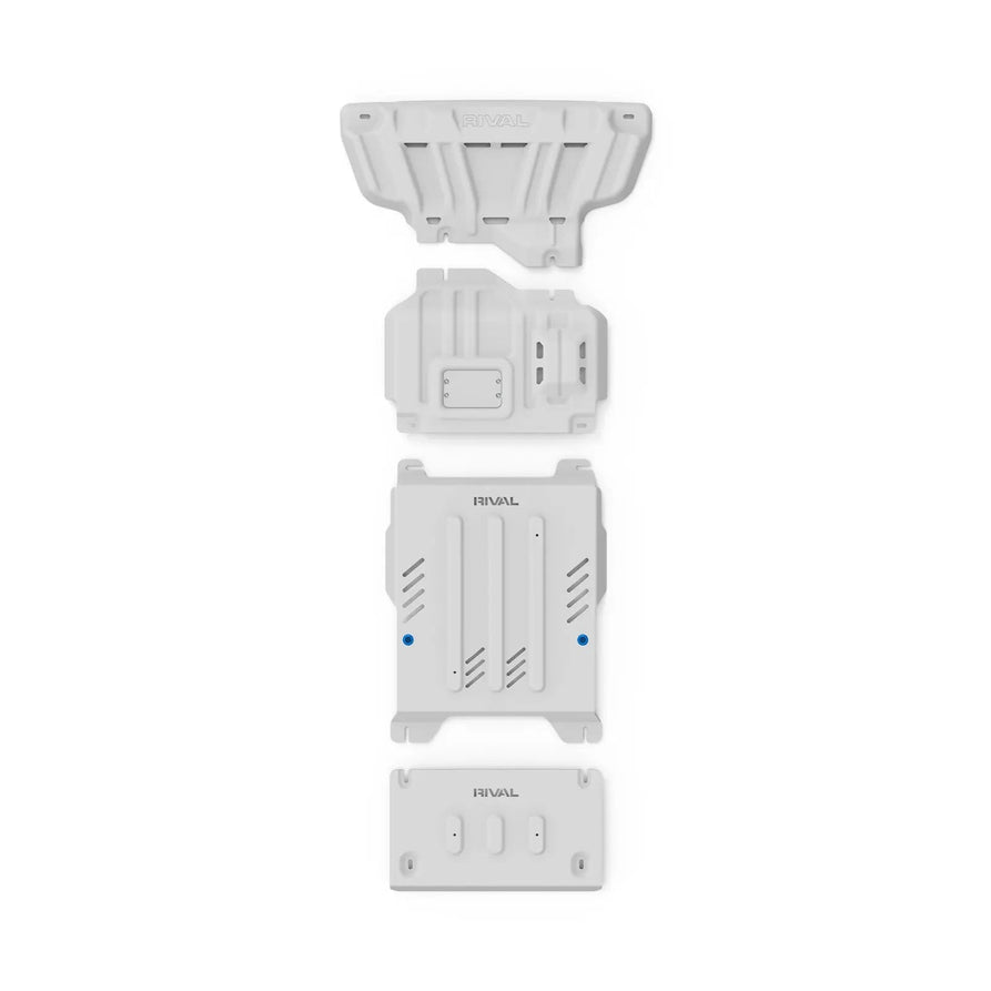 Aluminium Bash Plate Set of 4 Suitable For Ford Ranger Next Gen / Everest Next Gen (2022-On) / Volkswagen Amarok