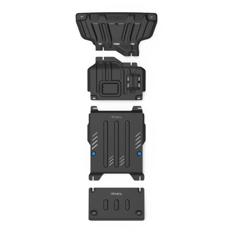 Steel Bash Plate Set of 4 Suitable For Ford Ranger Next Gen / Everest Next Gen (2022-On) / Volkswagen Amarok
