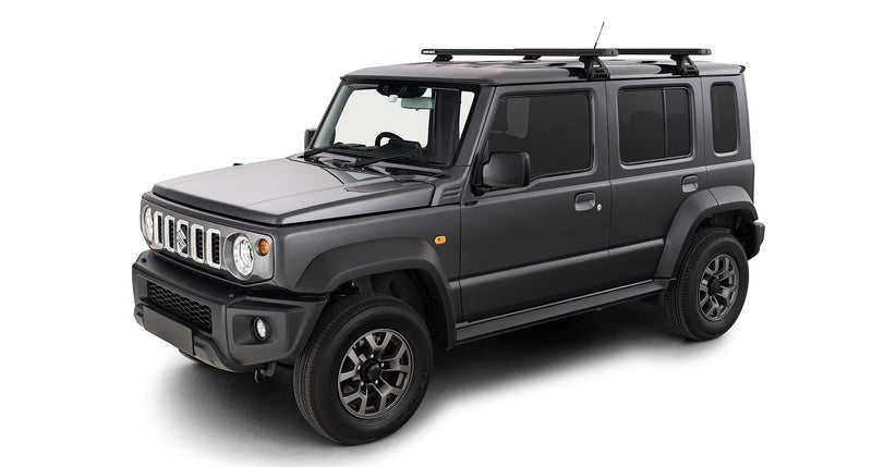 Rhino-Rack Reconn-Deck RL110 Black 2 Bar Roof Rack – Suitable for Suzuki Jimny XL 4×4