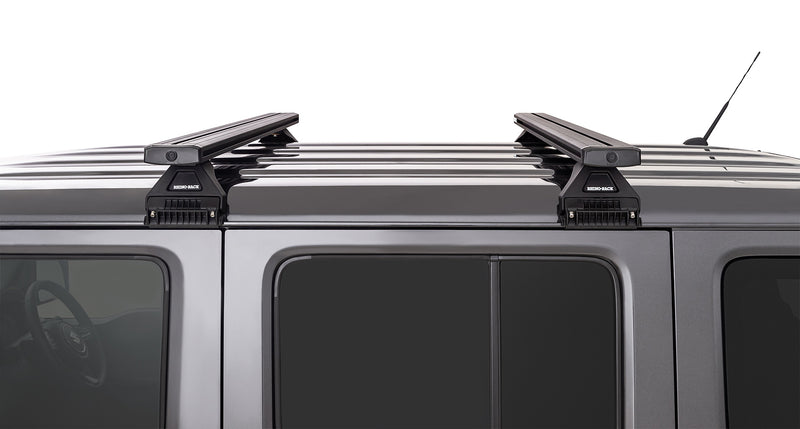 Rhino-Rack Reconn-Deck RL110 Black 2 Bar Roof Rack – Suitable for Suzuki Jimny XL 4×4