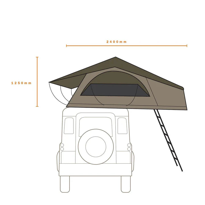 Darche HI-VIEW 1800 ROOF TOP TENT