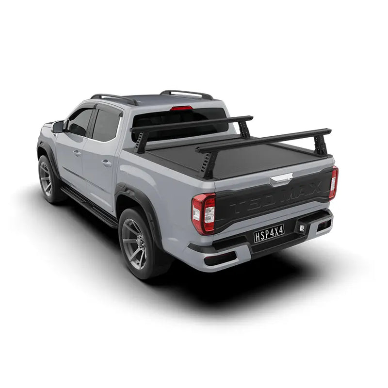 HSP Load Rack JNR Tub Rack suits LDV T60 Dual Cab 2018+ – Full Set (Front & Rear Legs, Suits Roll R Cover Series 3.5) – 1810-LJ1-RC